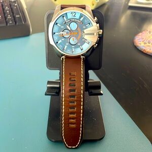 Diesel Mega Chief Stainless Steel Men’s Watch